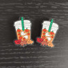 Topes para agujas - Latte fantasma