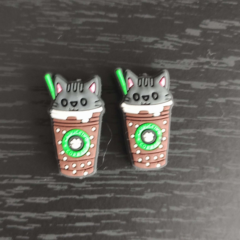 Needle stoppers - Cat latte 4