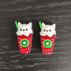 Topes para agujas - Gato...