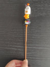 Decorated 3mm crochet hook - Witchy