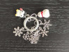 Marcadores Navidad nieve