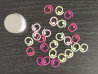 Open round stitch markers